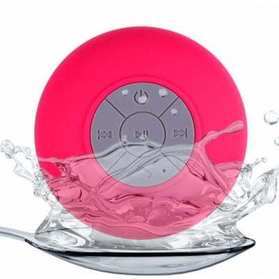 Portable mini shower Blue tooth speaker IPX4 waterproof suction cup wireless speaker bathroom speaker